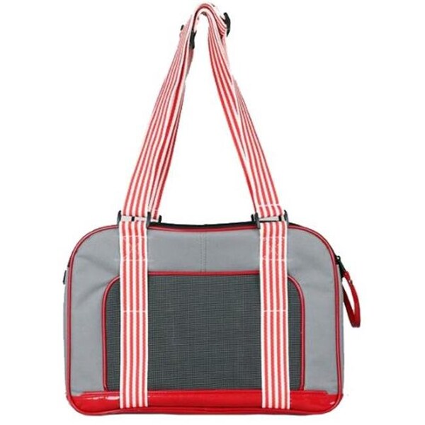 Pet Life Llc Pet Life LLC B27GYMD Candy Cane' Fashion Pet Carrier B27GYMD - main